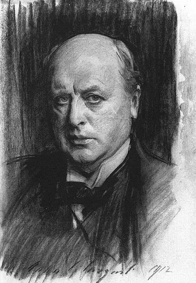 Portrait of Henry James John Singer Sargent